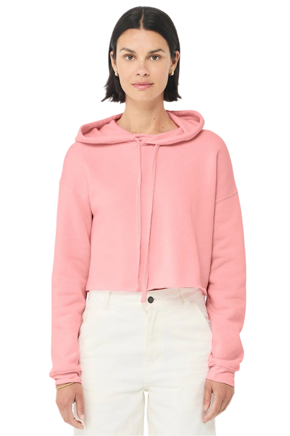 Bella + Canvas 7502 Women's Cropped Fleece Hoodie