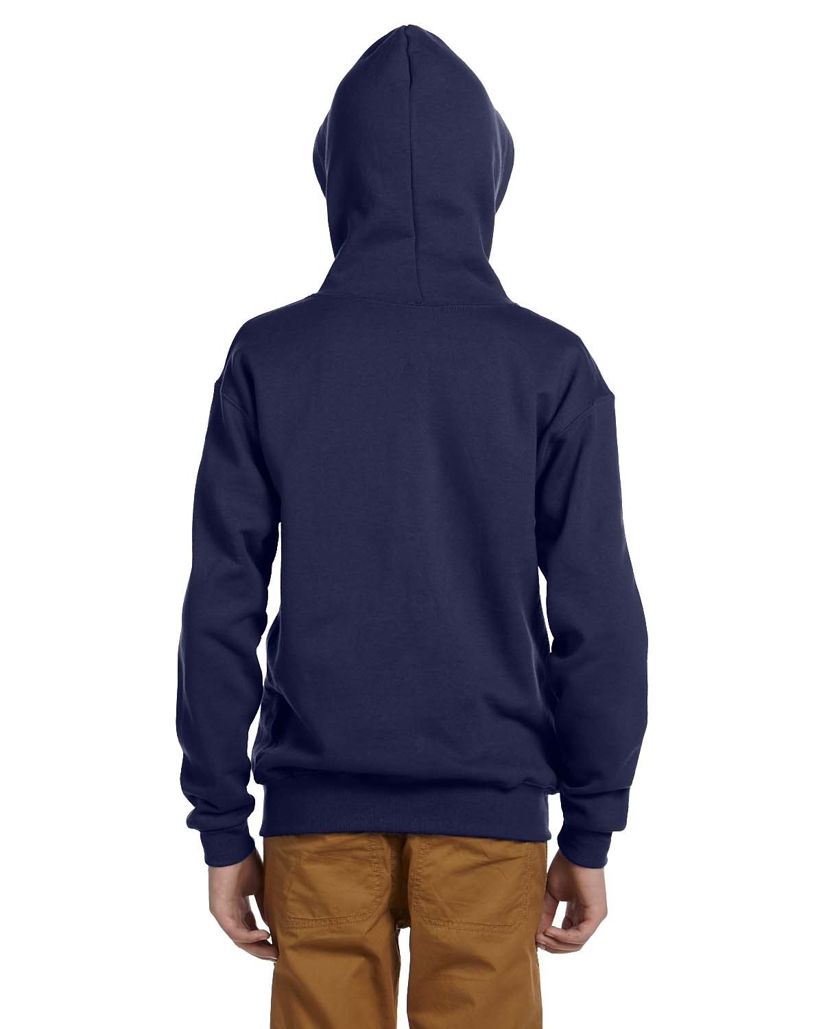 Jerzees 993BR NuBlend Youth Full-Zip Hooded Sweatshirt