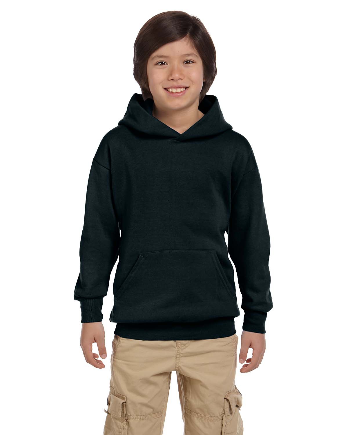 Hanes P473 Ecosmart Youth Hooded Sweatshirt