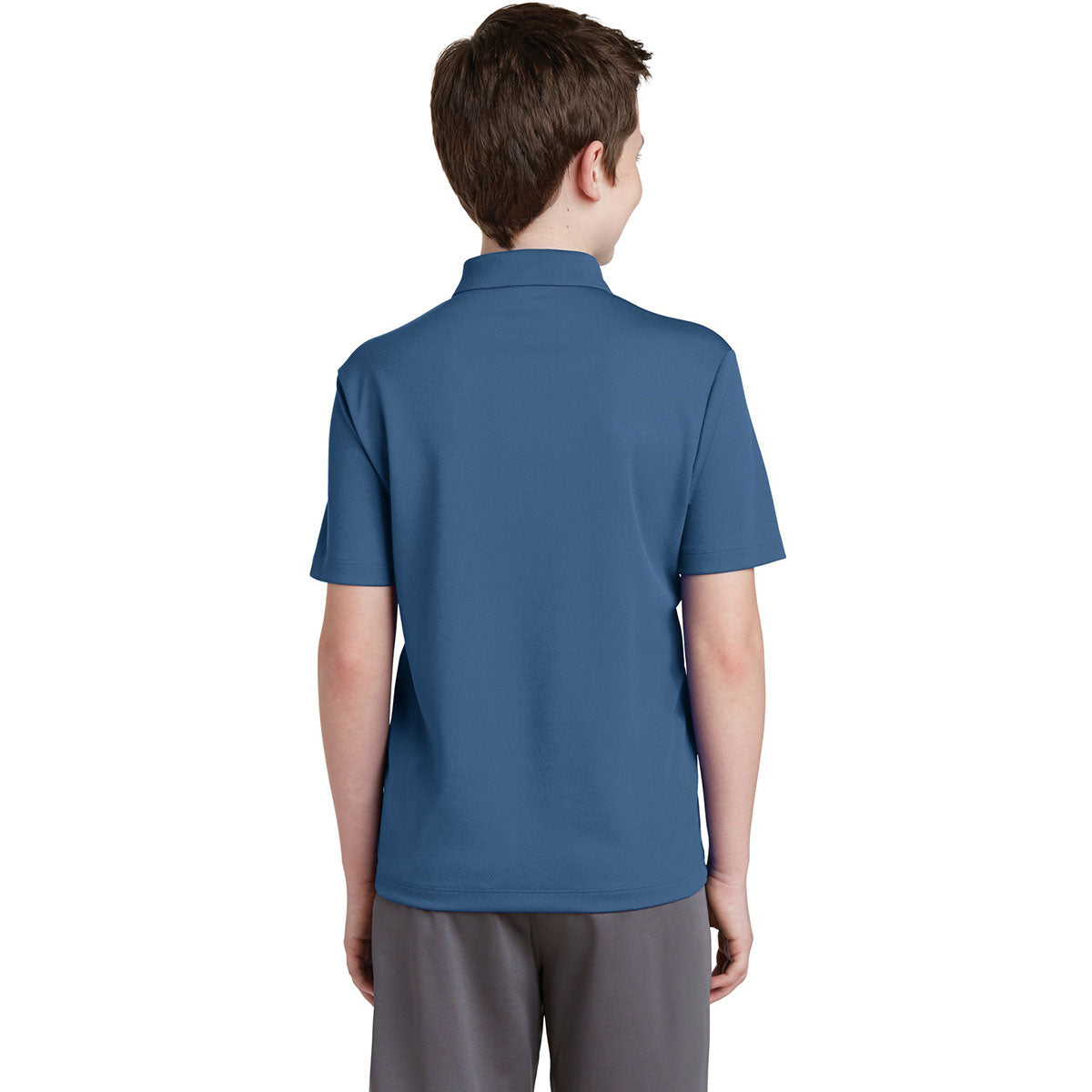 Sport-Tek Youth PosiCharge RacerMesh Polo. YST640