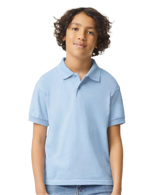 Gildan 8800B DryBlend Youth Jersey Sport Shirt (Polo)