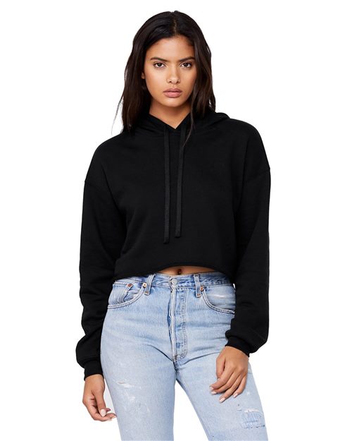 Bella + Canvas 7502 Women's Cropped Fleece Hoodie