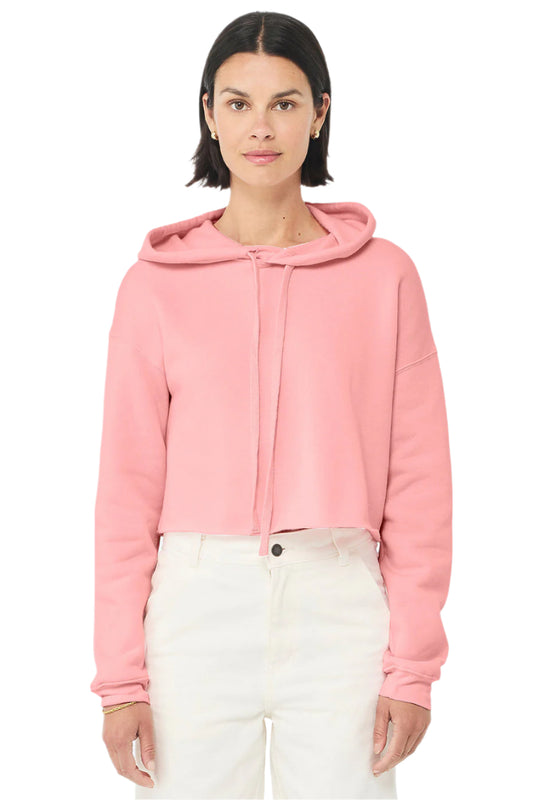 Bella + Canvas 7502 Women's Cropped Fleece Hoodie