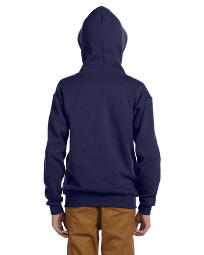 Jerzees 993BR NuBlend Youth Full-Zip Hooded Sweatshirt